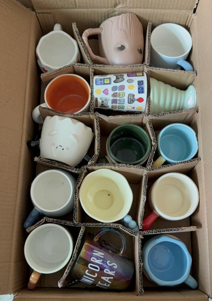 Shaped Mug Mixed Pack