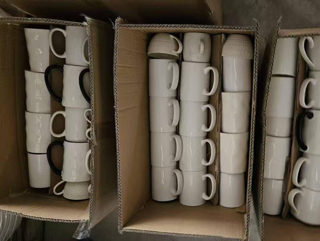 White Mugs Mixed